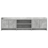 TV Cabinet 168 x 33 x 47 cm Concrete Grey Engineered Wood 8011182