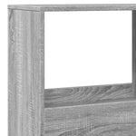 Bookcase Grey Sonoma 100x33x155.5 cm Engineered Wood 3309398