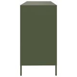 Sideboard Olive Green 135x39x73.5 cm Cold-rolled Steel 3307165
