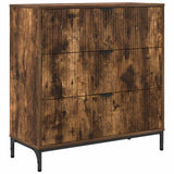 Sideboard Smoked Oak 79.5 x 33 x 82 cm Engineered Wood 883439