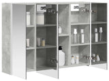 Bathroom Mirror Cabinet Concrete Grey 73.5 x 15.5 x 70 cm 889258