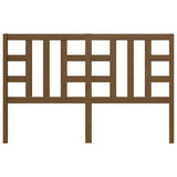 Bed Headboard Honey Brown 166x4x100 cm Solid Wood Pine 817853
