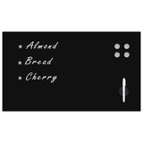 Wall Mounted Magnetic Board Glass 120x60 cm 285371