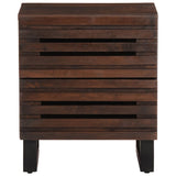 Bedside Cabinets 2 pcs 40x34x46 cm Solid Wood Mango 377431