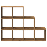 Room Divider Bookcase 3-Tier Artisan Oak 137.5x29x103.5 cm Engineered Wood 857984