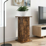 Plant Stand 2 pcs Smoked Oak 30.5 x 30 x 60.5 cm 899791