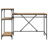 Desk Artisan Oak 135 x 50 x 90 cm Engineered Wood 881283