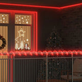 Rope Light with 2400 LEDs Red 100 m PVC 42018933