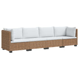 4 pcs Rattan Lounge Set with Cushions GENDT Natural Rattan 3429860