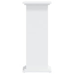 ZNTS Plant Stand White 33x33x80 cm Engineered Wood 852969