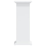 ZNTS Plant Stand White 33x33x80 cm Engineered Wood 852969