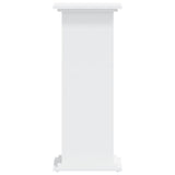 Plant Stand White 33x33x80 cm Engineered Wood 852969