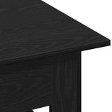 Coffee Table Black Oak 102 x 55 x 42 cm Engineered Wood 862711
