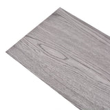 Non Self-adhesive PVC Flooring Planks 5.26 m 2 mm Dark Grey 245168