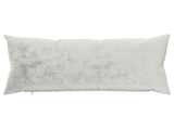 Cushion Cover 12 pcs HEERLEN Light Grey 40 x 80 cm Flannel 910185