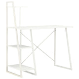Desk with Shelving Unit White 102x50x117 cm 20282