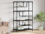 Bookcase Black oak Engineered wood 882837