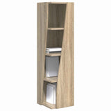 Corner Cabinet Sonoma Oak 27.5x27x102cm Engineered Wood 889847