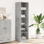 Wardrobe Concrete Grey 50x50x200 cm Engineered Wood 3307714