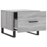 Coffee Tables 2 pcs Grey Sonoma 50x50x40 cm Engineered Wood 829457