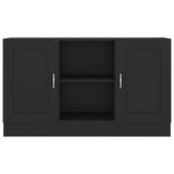 Sideboard Black 120x30.5x70 cm Engineered Wood 802778