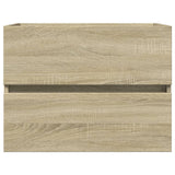 2 Piece Bathroom Furniture Set Ceramic and Engineered Wood 3307662
