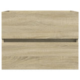 ZNTS 2 Piece Bathroom Furniture Set Ceramic and Engineered Wood 3307658