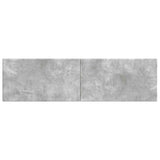 Wall-Mounted Headboard BREDA Concrete Grey Engineered Wood 897598