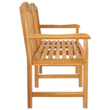 Handcarved Rose Bench 150.5 x 60 x 95 cm Solid Teak Wood 42030017