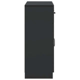 Sideboard with Drawer Black 66 x 34.5 x 87 cm Engineered Wood 895786