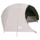 Camping Tent Dome 4-Person Green Waterproof 94727