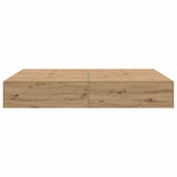 Storage Bed Frame Artisan Oak 150 x 200 cm Engineered Wood 3335388