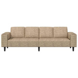 Living Room Couch Light Grey 250 x 77 x 76 cm 3335109