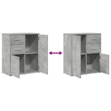 Sideboard Concrete Grey 60x31x70 cm Engineered Wood 840481