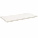 Desk Top White 80x40x2,5 cm Solid Wood Pine 824426