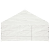 Gazebo with Roof White 17.84x5.88x3.75 m Polyethylene 3155500