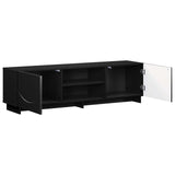 TV Stand 140 x 34.5 x 40 cm Black Engineered Wood 8011487