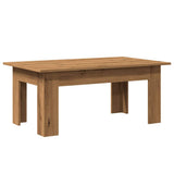 ZNTS Coffee Table Artisan Oak 100x60x42 cm Engineered Wood 855959