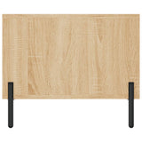 Coffee Table Sonoma Oak 102x50x40 cm Engineered Wood 829311