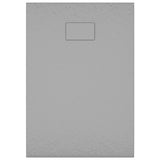 Shower Base Tray SMC Grey 100x70 cm 148934