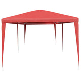 Party Tent Red 600 x 300 x 255 cm PE and Steel 42032348