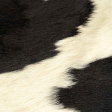 Real Cow Hide Rug Black and White 150x170 cm 284343