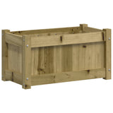 Garden Planters 2 pcs Impregnated Wood Pine 837448