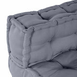 Modular Sofa Grey 70 x 70 x 56 cm Fabric 4019046