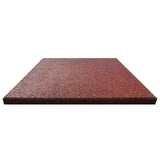 Fall Protection Tiles 24 pcs Rubber 50x50x3 cm Red 276272