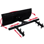 ZNTS Snow Plough Blade 100 x 44 cm for Snow Thrower 141306