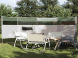 Camping Windbreak Green 366x152x152 cm Waterproof 94740