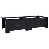Washing Machine Pedestal 2 pcs Black 127 x 54.5 x 32.5 cm Steel 42022036