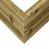 Garden Planter 50x50x45.5 cm Impregnated Wood Pine 847247
