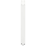 Dining Table Legs U-Shaped 3 pcs White 70x cm Steel 4013201